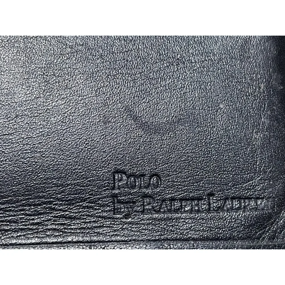 2 Vintage‎ Wallets Fossil And Ralph Lauren Blue And Black Leather